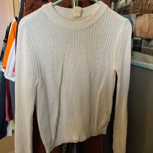 H&M white sweater